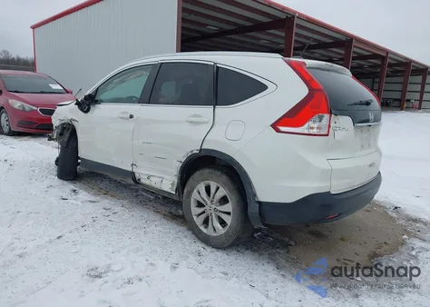 2013 Honda Cr-V Ex-L z USA, uszkodzony, nr VIN 5J6RM4H70DL008490